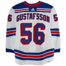 Erik Gustafsson New York Rangers Fanatics Authentic Game-Used #56 White adidas Jersey Worn During the Eastern Conference Finals of the 2024 Stanley Cup Playoffs vs. Florida Panthers Erik Gustafsson New York Rangers Fanatics Authentic Game-Used #56 White adidas Jersey Worn During the Eastern Conference Finals of the 2024 Stanley Cup Playoffs vs. Florida Panthers