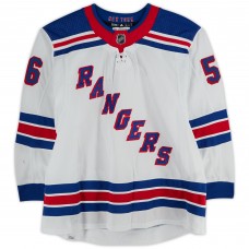 Erik Gustafsson New York Rangers Fanatics Authentic Game-Used #56 White adidas Jersey Worn During the Eastern Conference Finals of the 2024 Stanley Cup Playoffs vs. Florida Panthers Erik Gustafsson New York Rangers Fanatics Authentic Game-Used #56 White adidas Jersey Worn During the Eastern Conference Finals of the 2024 Stanley Cup Playoffs vs. Florida Panthers