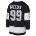 Детская джерси Los Angeles Kings Wayne Gretzky Mitchell & Ness Black 1992/93 Captain Patch Power Play