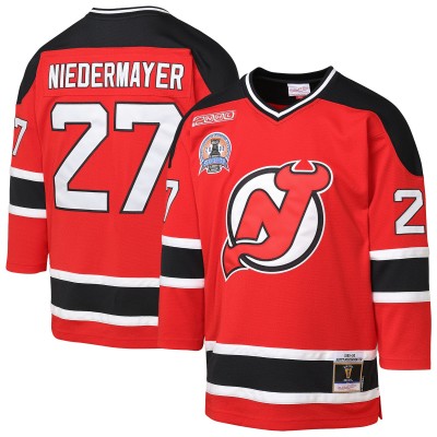 Подростковая New Jersey Devils Scott Niedermayer Mitchell & Ness Red 1999/00 Power Play Player Jersey