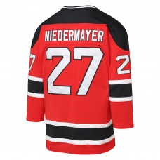 Подростковая New Jersey Devils Scott Niedermayer Mitchell & Ness Red 1999/00 Power Play Player Jersey