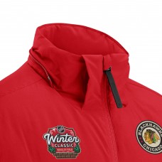 Chicago Blackhawks Fanatics Red 2025 NHL Winter Classic Full-Zip Insulated Jacket