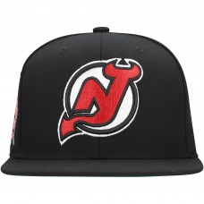 Бейсболка New Jersey Devils Mitchell & Ness Black Core Top Spot