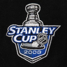 Detroit Red Wings Mitchell & Ness Black Core Top Spot Snapback Hat Detroit Red Wings Mitchell & Ness Black Core Top Spot Snapback Hat