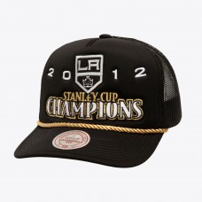 Бейсболка Los Angeles Kings Mitchell & Ness SOUL Collection Golden Stanley Cup Champions - Black