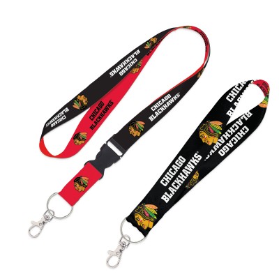 Chicago Blackhawks WinCraft 2-Pack Lanyard with Detachable Buckle & Key Strap Set