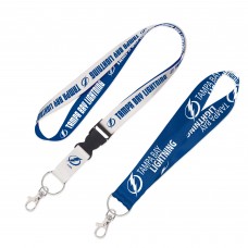 Tampa Bay Lightning WinCraft 2-Pack Lanyard with Detachable Buckle & Key Strap Set
