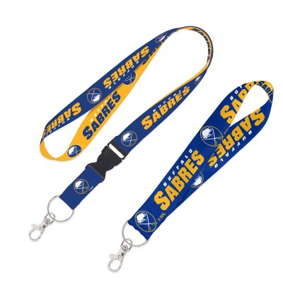 Buffalo Sabres WinCraft 2-Pack Lanyard with Detachable Buckle & Key Strap Set