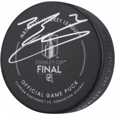 Шайба Evan Bouchard Edmonton Oilers Fanatics Authentic 2024 Stanley Cup Final Autographed
