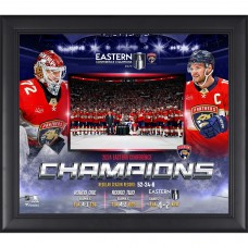 Florida Panthers Fanatics Authentic 2024 Eastern Conference Champions 15 x 17 Framed Collage