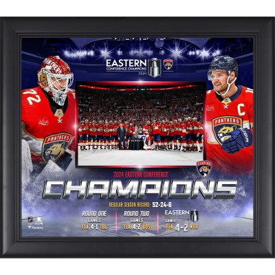 Florida Panthers Fanatics Authentic 2024 Eastern Conference Champions 15 x 17 Framed Collage