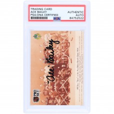 Ace Bailey Toronto Maple Leafs Autographed 1991-92 Pro Set Ace Bailey Benefit Game #335 PSA Authenticated Authentic Card