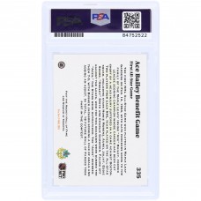 Ace Bailey Toronto Maple Leafs Autographed 1991-92 Pro Set Ace Bailey Benefit Game #335 PSA Authenticated Authentic Card