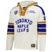 Толстовка Toronto Maple Leafs Doug Gilmour 47 Cream Blue Line Heritage Name & Number Lace-Up