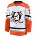 Игровая джерси Anaheim Ducks Trevor Zegras Fanatics White Away Premium