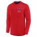 Футболка с длинным рукавом Washington Capitals Fanatics Red Adrenaline Push