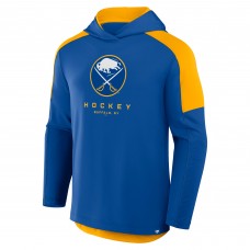 Buffalo Sabres Fanatics Royal Meta Game Transitional Pullover Hoodie