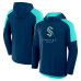 Seattle Kraken Fanatics Deep Sea Blue Meta Game Transitional Pullover Hoodie