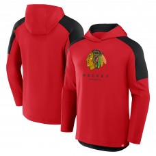 Толстовка Chicago Blackhawks Fanatics Red Meta Game Transitional