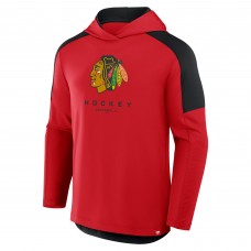 Толстовка Chicago Blackhawks Fanatics Red Meta Game Transitional