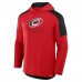 Carolina Hurricanes Fanatics Red Meta Game Transitional Pullover Hoodie