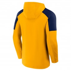 Nashville Predators Fanatics Gold Meta Game Transitional Pullover Hoodie