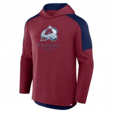 Толстовка Colorado Avalanche Fanatics Burgundy Meta Game Transitional