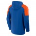 New York Islanders Fanatics Royal Meta Game Transitional Pullover Hoodie
