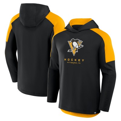 Толстовка Pittsburgh Penguins Fanatics Black Meta Game Transitional