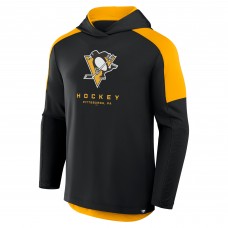 Толстовка Pittsburgh Penguins Fanatics Black Meta Game Transitional