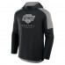 Los Angeles Kings Fanatics Black Meta Game Transitional Pullover Hoodie