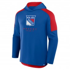 Толстовка New York Rangers Fanatics Blue Meta Game Transitional