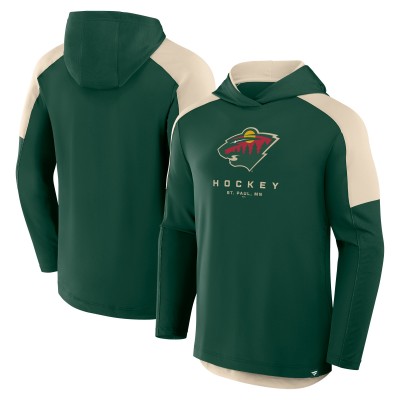 Толстовка Minnesota Wild Fanatics Hunter Green Meta Game Transitional