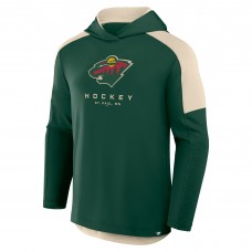 Толстовка Minnesota Wild Fanatics Hunter Green Meta Game Transitional