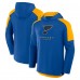 St. Louis Blues Fanatics Royal Meta Game Transitional Pullover Hoodie