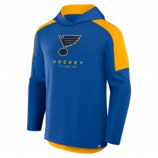 St. Louis Blues Fanatics Royal Meta Game Transitional Pullover Hoodie