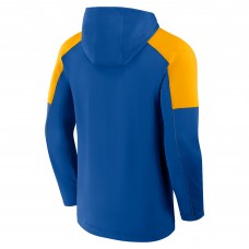St. Louis Blues Fanatics Royal Meta Game Transitional Pullover Hoodie