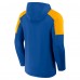 St. Louis Blues Fanatics Royal Meta Game Transitional Pullover Hoodie