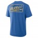 Футболка Buffalo Sabres Fanatics Heather Royal Fan Lanes Tri-Blend