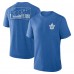 Футболка Toronto Maple Leafs Fanatics Heather Blue Fan Lanes Tri-Blend