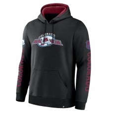 Толстовка Colorado Avalanche Fanatics Black Big City Legacy Fleece