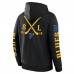 St. Louis Blues Fanatics Black Big City Legacy Fleece Pullover Hoodie
