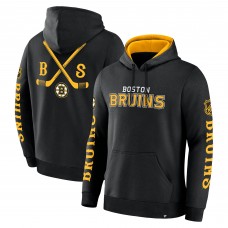 Толстовка Boston Bruins Fanatics Black Big City Legacy Fleece
