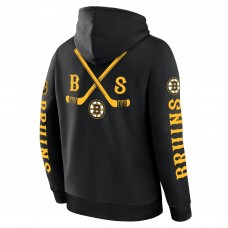 Толстовка Boston Bruins Fanatics Black Big City Legacy Fleece