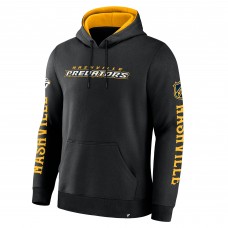 Nashville Predators Fanatics Black Big City Legacy Fleece Pullover Hoodie