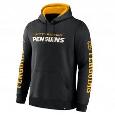 Толстовка Pittsburgh Penguins Fanatics Black Big City Legacy Fleece