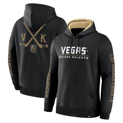 Толстовка Vegas Golden Knights Fanatics Black Big City Legacy Fleece