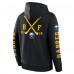 Толстовка Buffalo Sabres Fanatics Black Big City Legacy Fleece