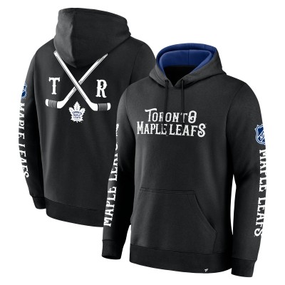 Толстовка Toronto Maple Leafs Fanatics Black Big City Legacy Fleece