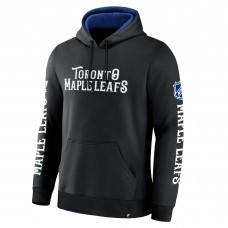 Толстовка Toronto Maple Leafs Fanatics Black Big City Legacy Fleece